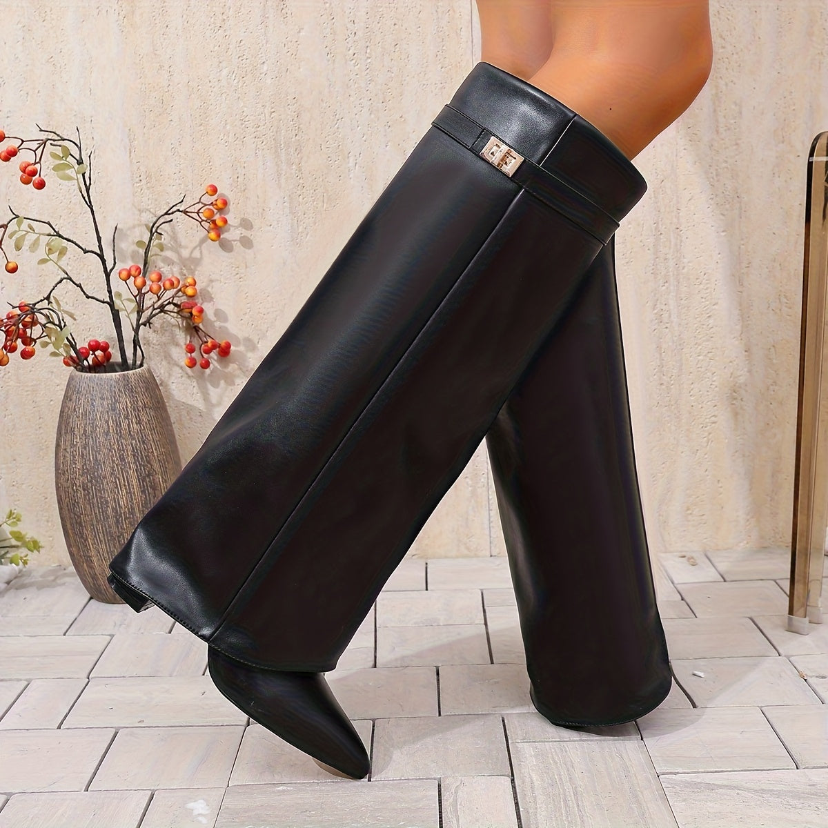 Women’s Elegant Knee-High Boots