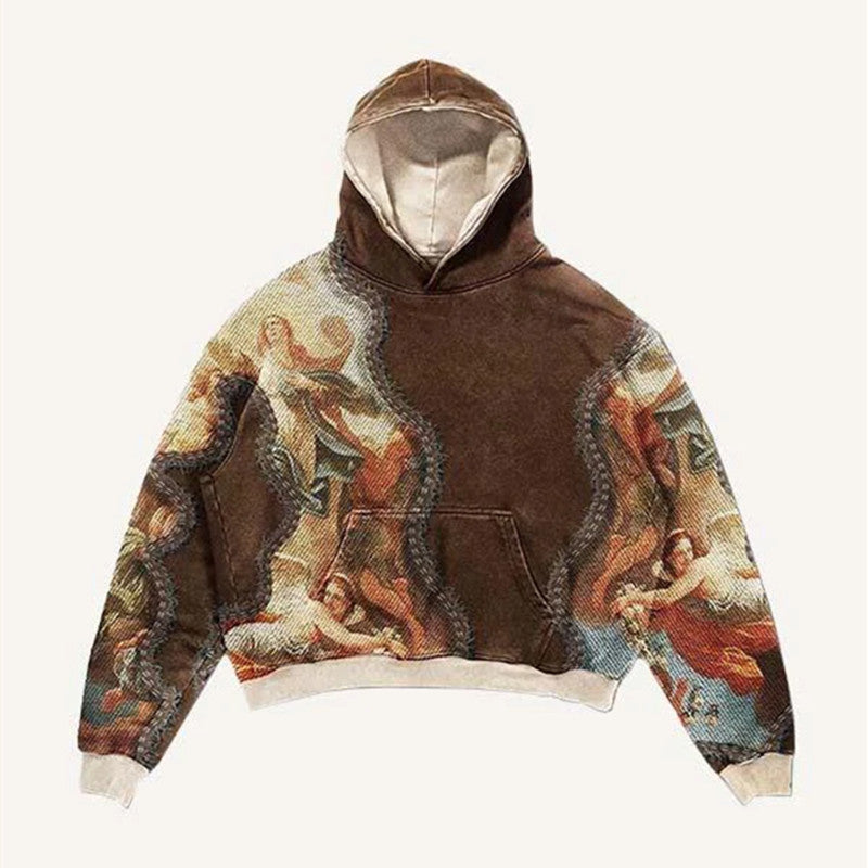Retro Gothic Y2K Streetwear Unisex Hoodie