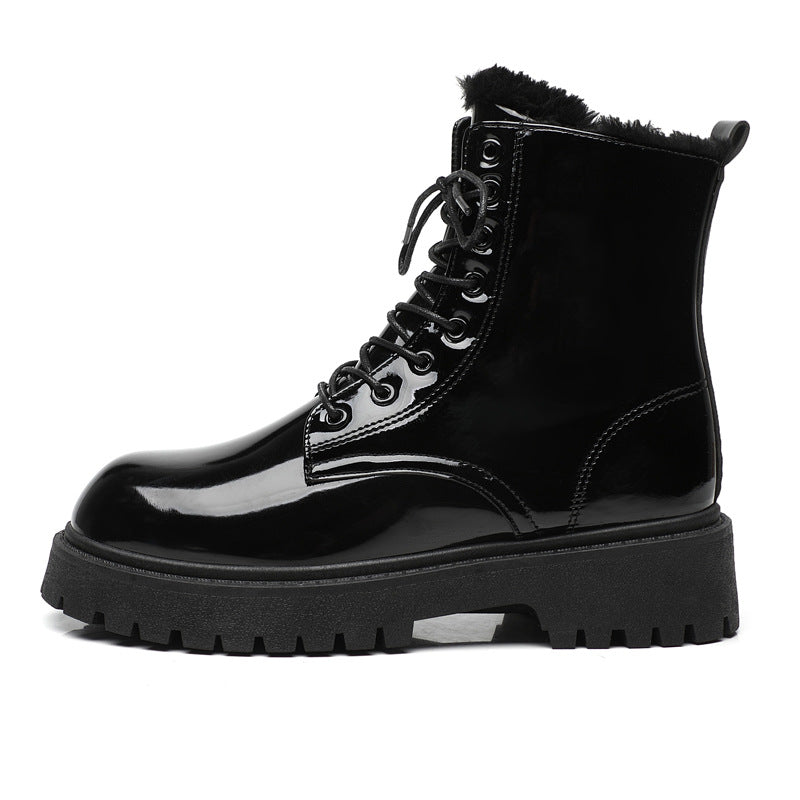 Skórzane buty wojskowe