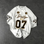 Unisex Brooklyn 10 Vintage Oversized Graphic T-Shirt