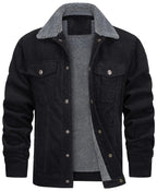 Men’s Corduroy Sherpa Winter Jacket