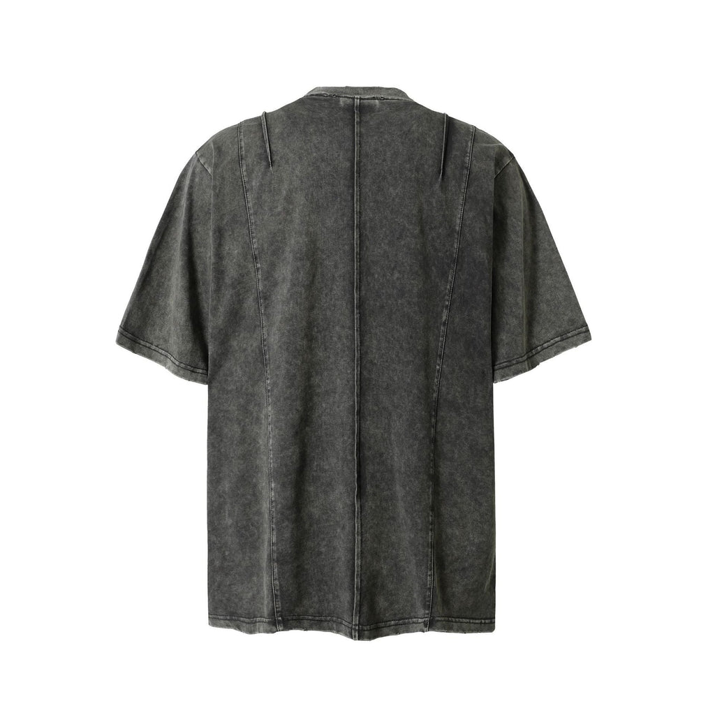 Retro Utility Pocket Washed T-Shirt