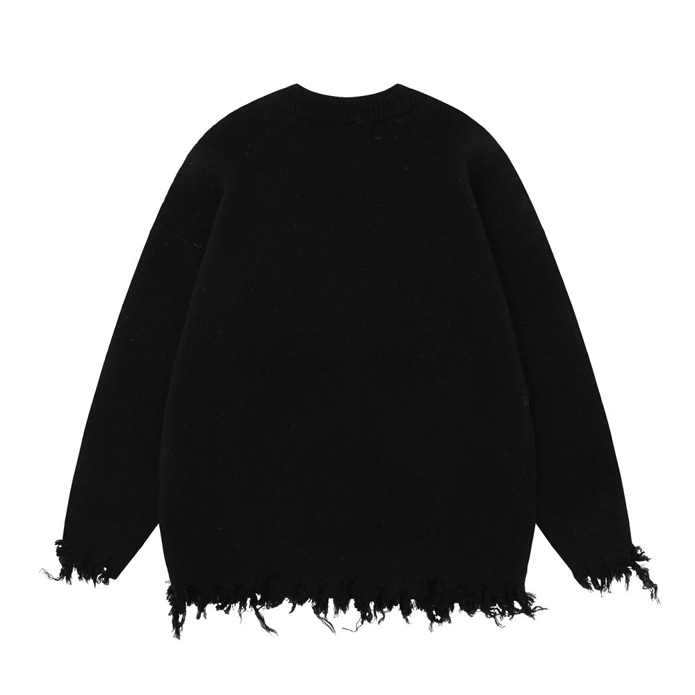 Spider Web Brocade Men's Sweater