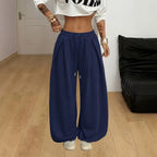 Women's Loose-fit  Wide-leg Pants