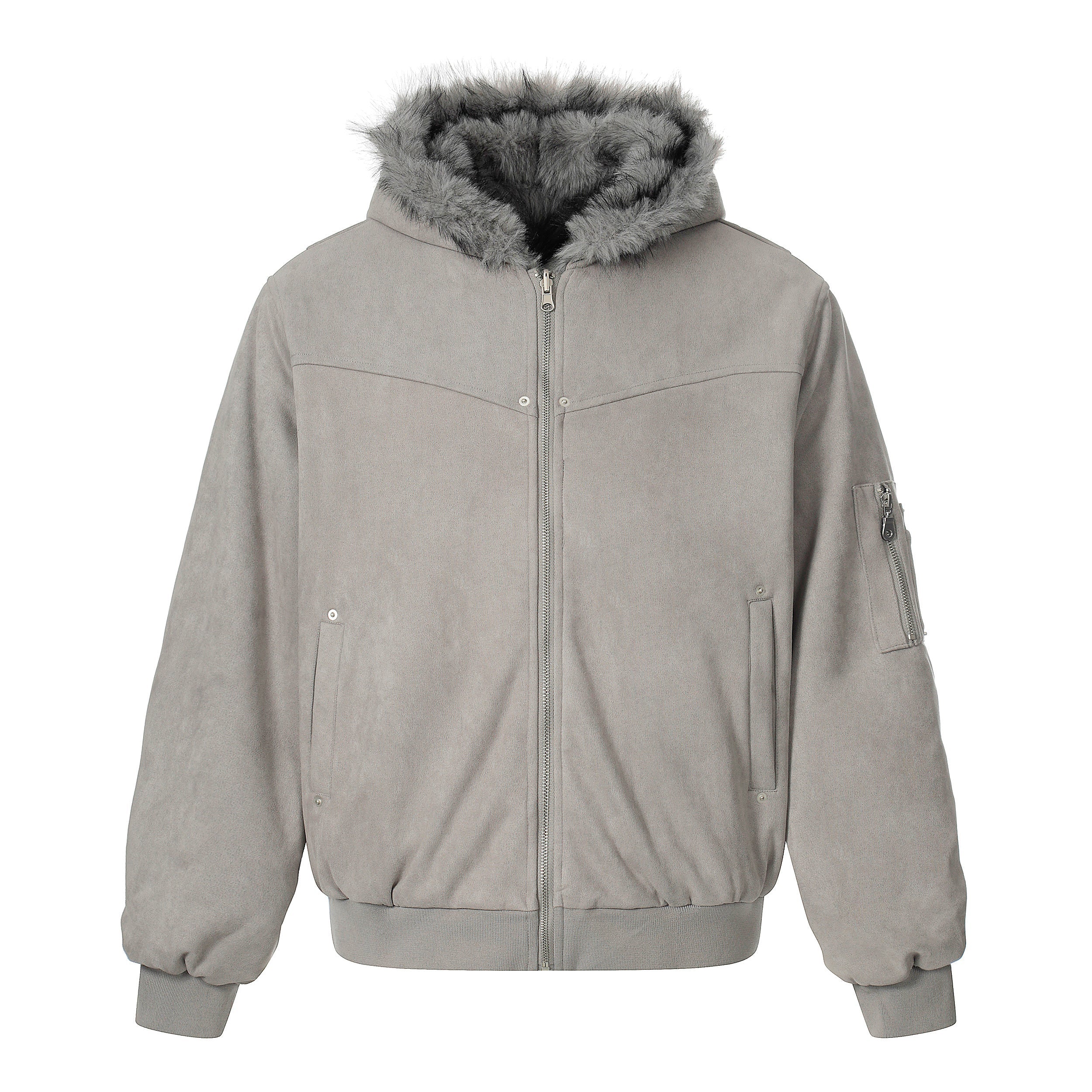 Reversible Fur | Winter Hooded Jacket - Drenn