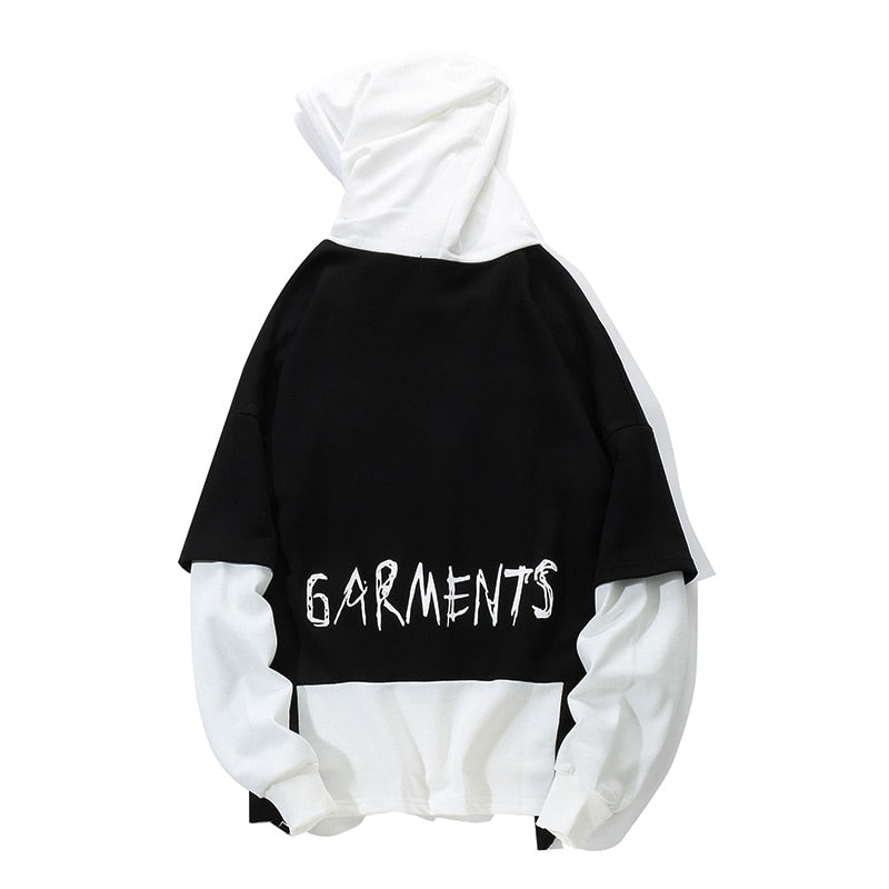 Men’s Oversized Graffiti Hoodie