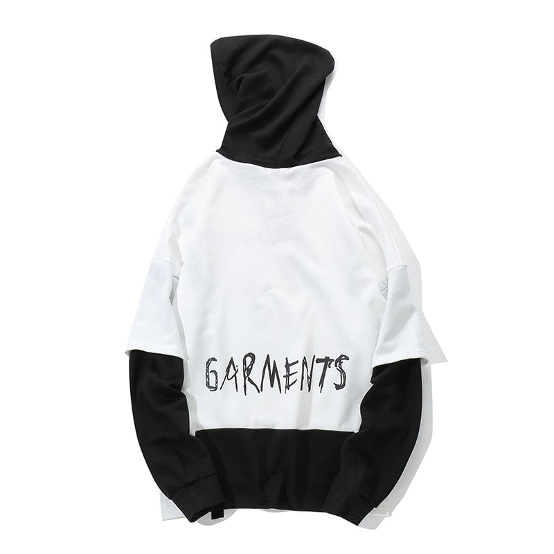 Men’s Oversized Graffiti Hoodie