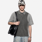 Panel Stitch Cotton T-Shirt - Drenn