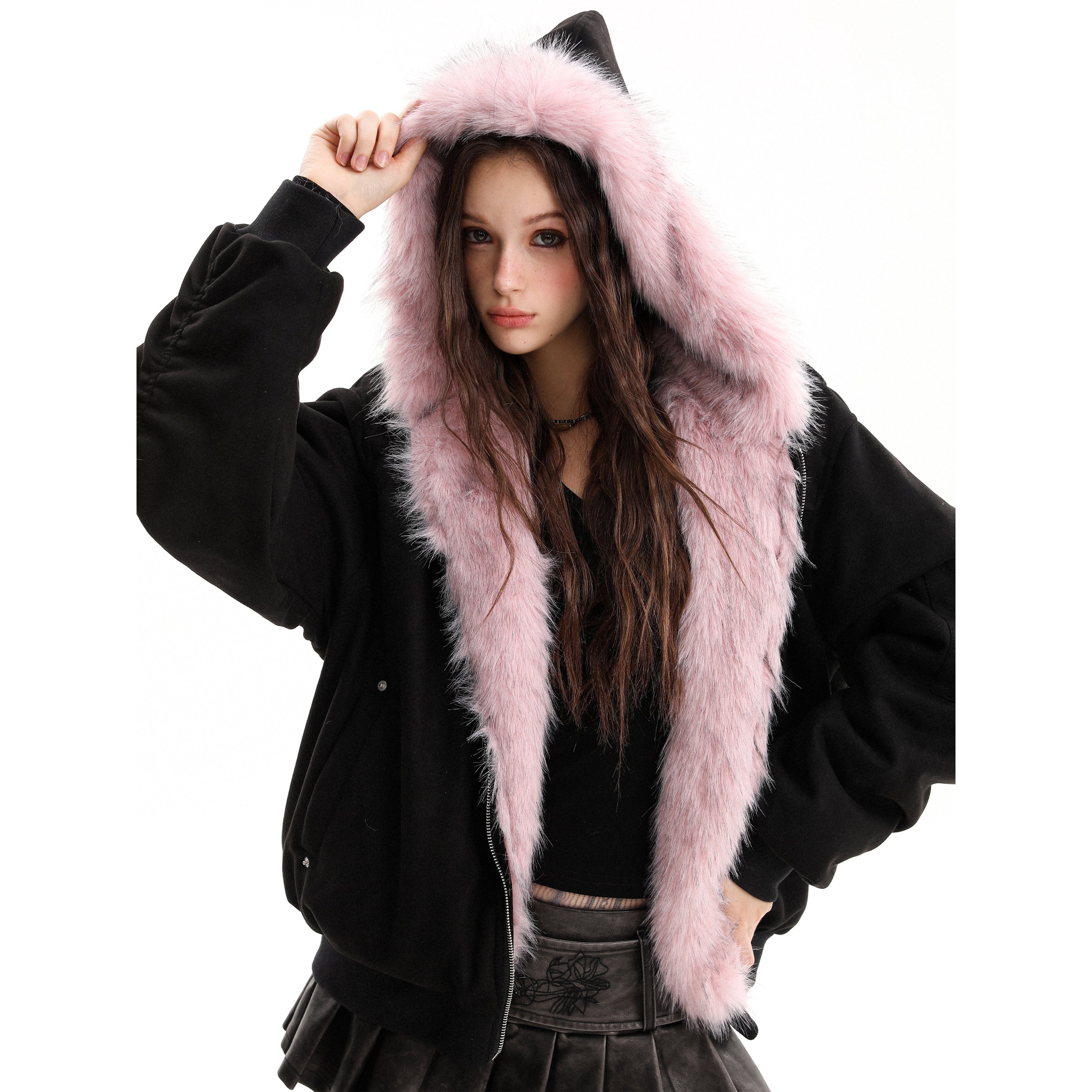 Reversible Fur | Winter Hooded Jacket - Drenn