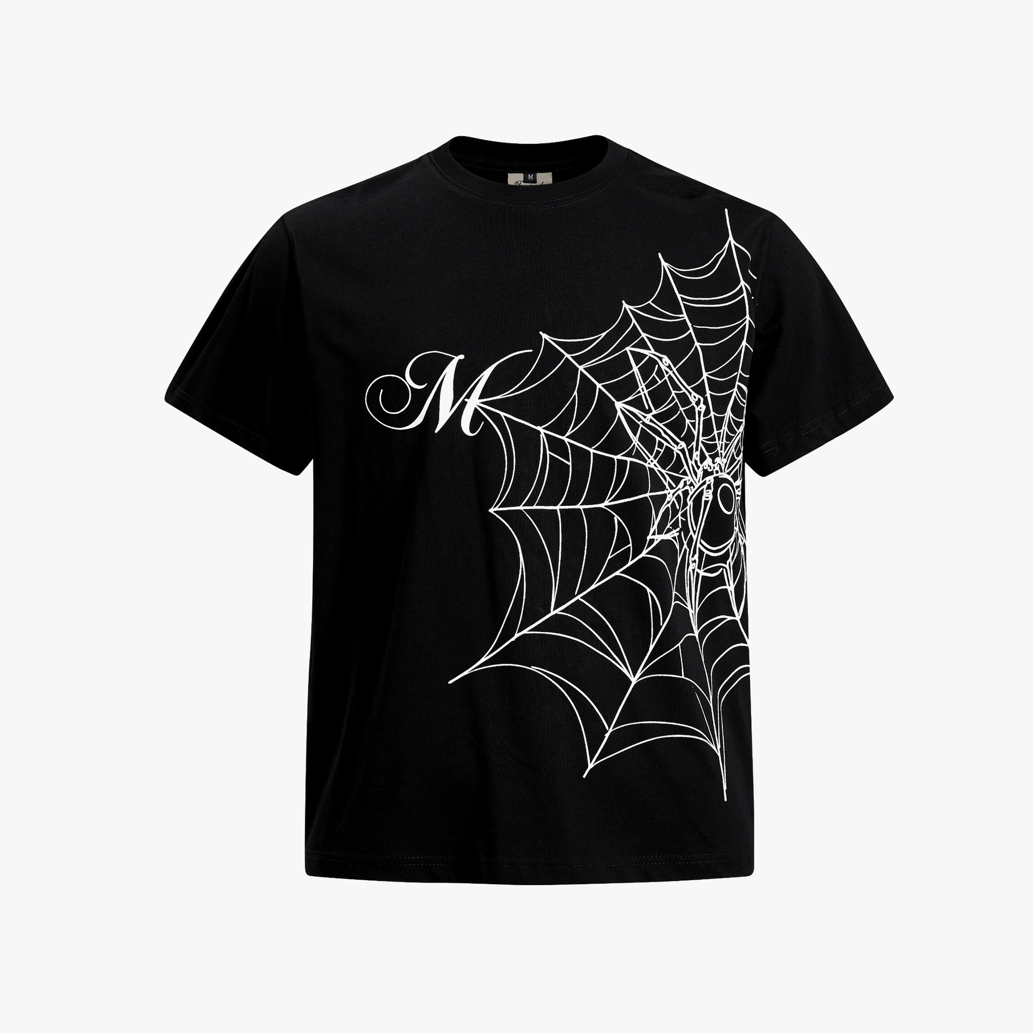Spider Web Graphic T-Shirt - Drenn