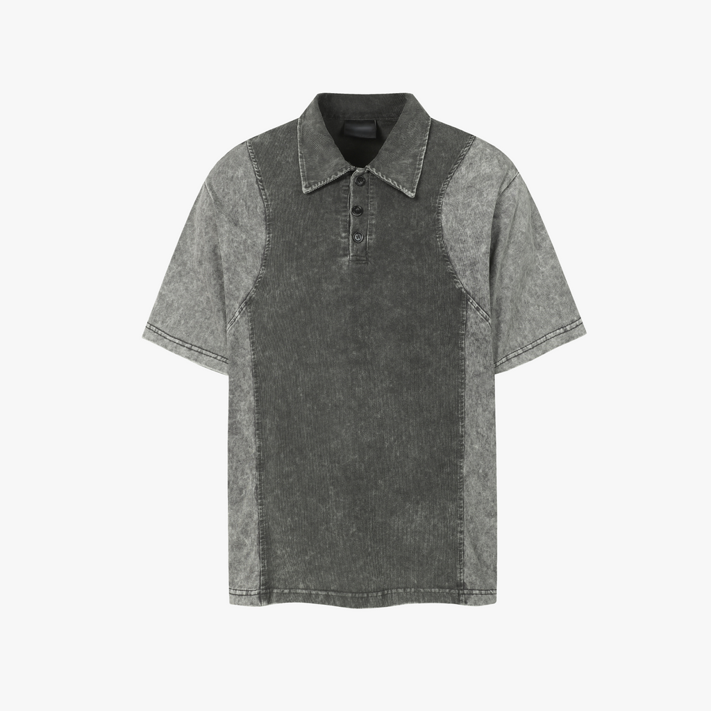 Panel Stitch Cotton T-Shirt - Drenn