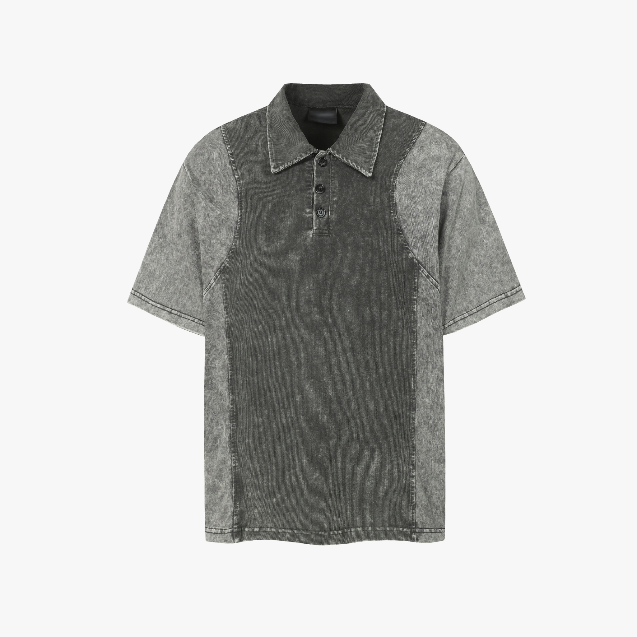 Panel Stitch Cotton T-Shirt - Drenn