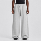Drawstring Wide Leg Relaxed Sweatpants - Drenn