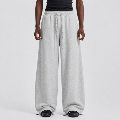 Drawstring Wide Leg Relaxed Sweatpants - Drenn