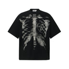 Retro Streetwear Waffle‑Knit T-Shirt