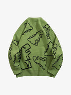Jersey con estampado de dinosaurio