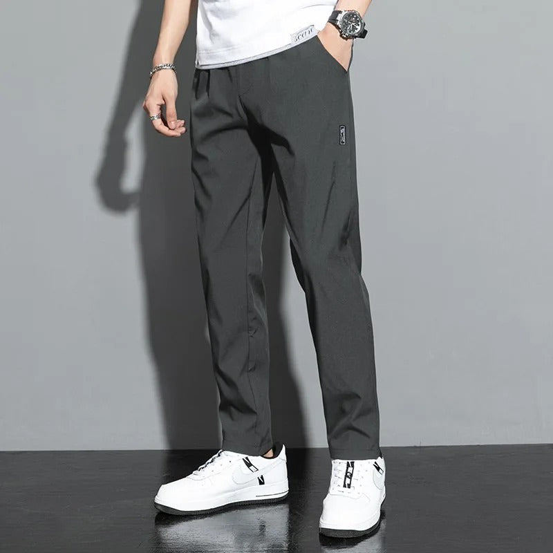 Men's Sporty Joggers with Drawstring