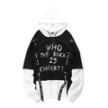 Men’s Oversized Graffiti Hoodie