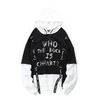Men’s Oversized Graffiti Hoodie