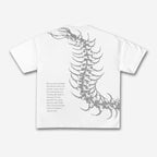Men’s Y2K Skeleton Oversized Graphic Cotton T-Shirt