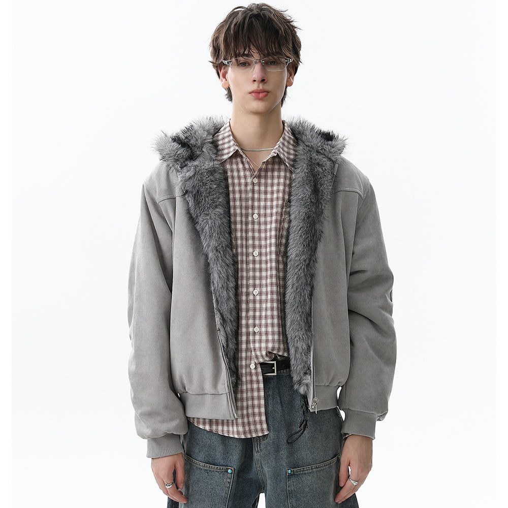 Reversible Fur | Winter Hooded Jacket - Drenn