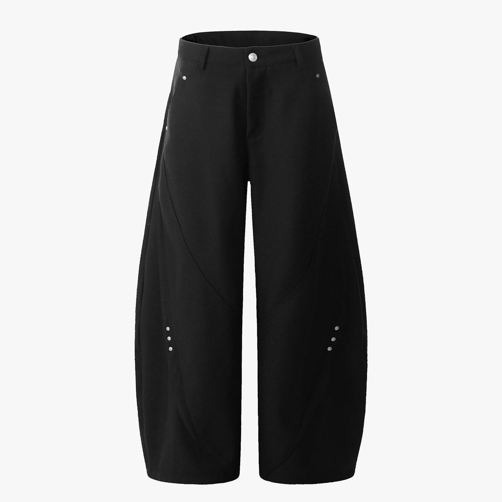 Retro Unisex Barrel Baggy Pants - Drenn