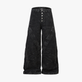 High Street Functional Structured Design Tie-Dye Baggy Jeans - Drenn