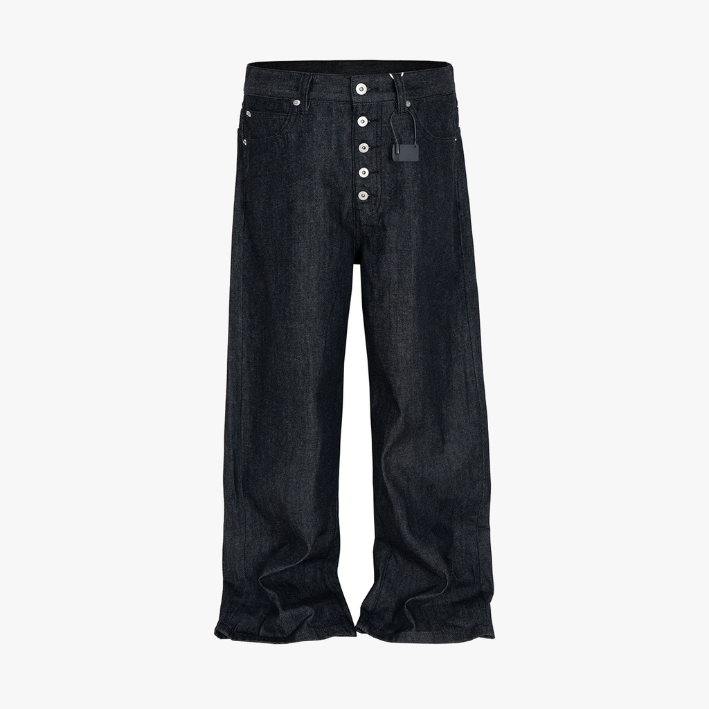 Scimitar 3D Baggy Original Denim Straight Jeans - Drenn
