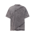 Panel Cotton Stitch T-Shirt - Drenn