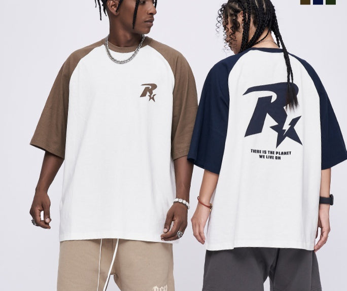 Retro R‑Star Raglan T‑Shirt