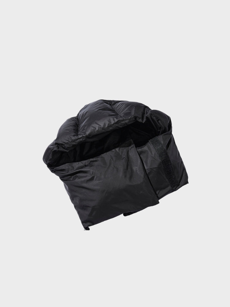 Quilted Puffer Jacket with Removable Hood