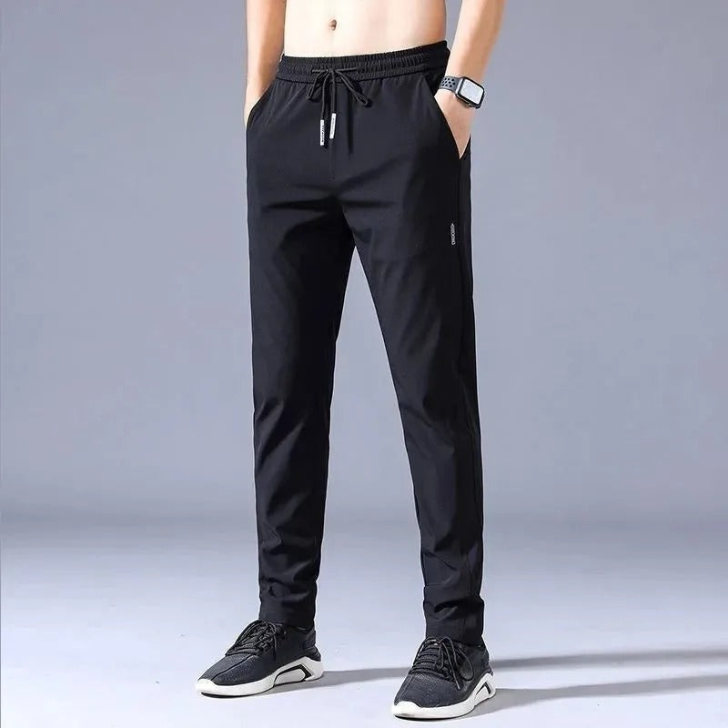 Men's Sporty Joggers with Drawstring