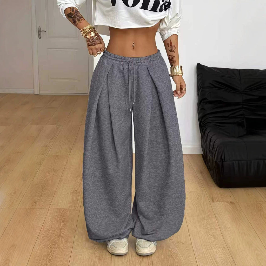 Women's Loose-fit  Wide-leg Pants