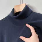 Men’s Slim Fit Turtleneck Sweater | Anti-Pilling Knitted Winter Pullover