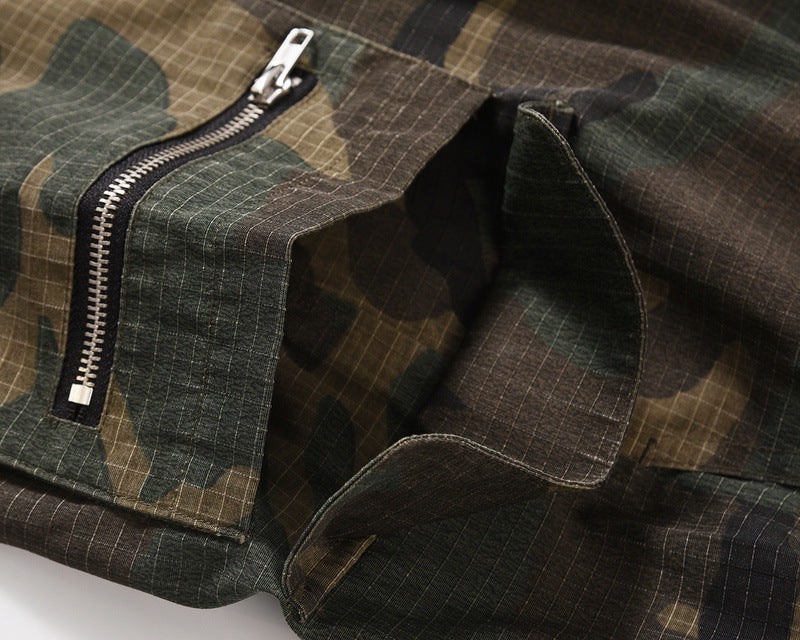 Men’s Camo Utility Cargo Shorts