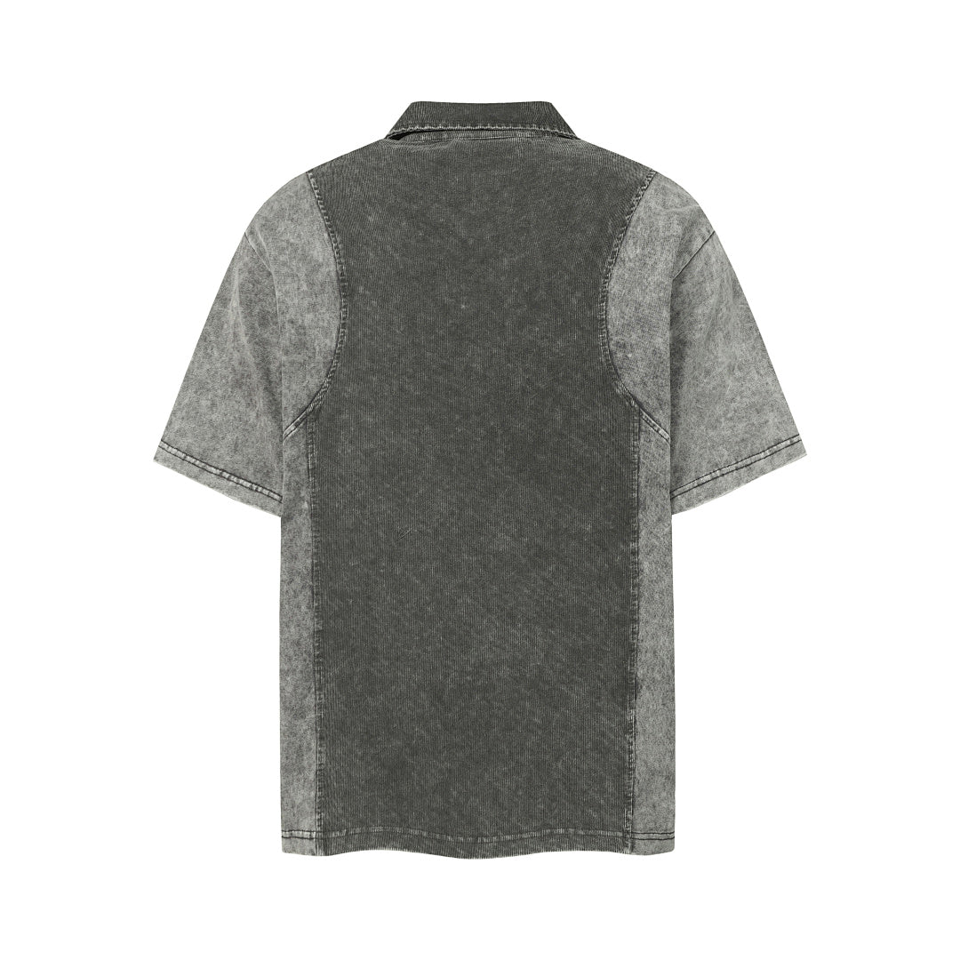 Panel Stitch Cotton T-Shirt - Drenn