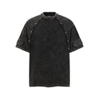Panel Cotton Stitch T-Shirt - Drenn