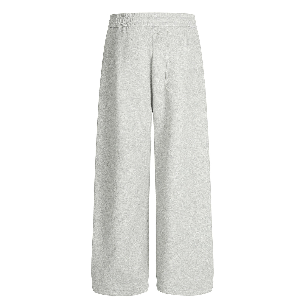 Drawstring Wide Leg Relaxed Sweatpants - Drenn