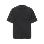 Exposed Seam Washed T Shirt - Drenn