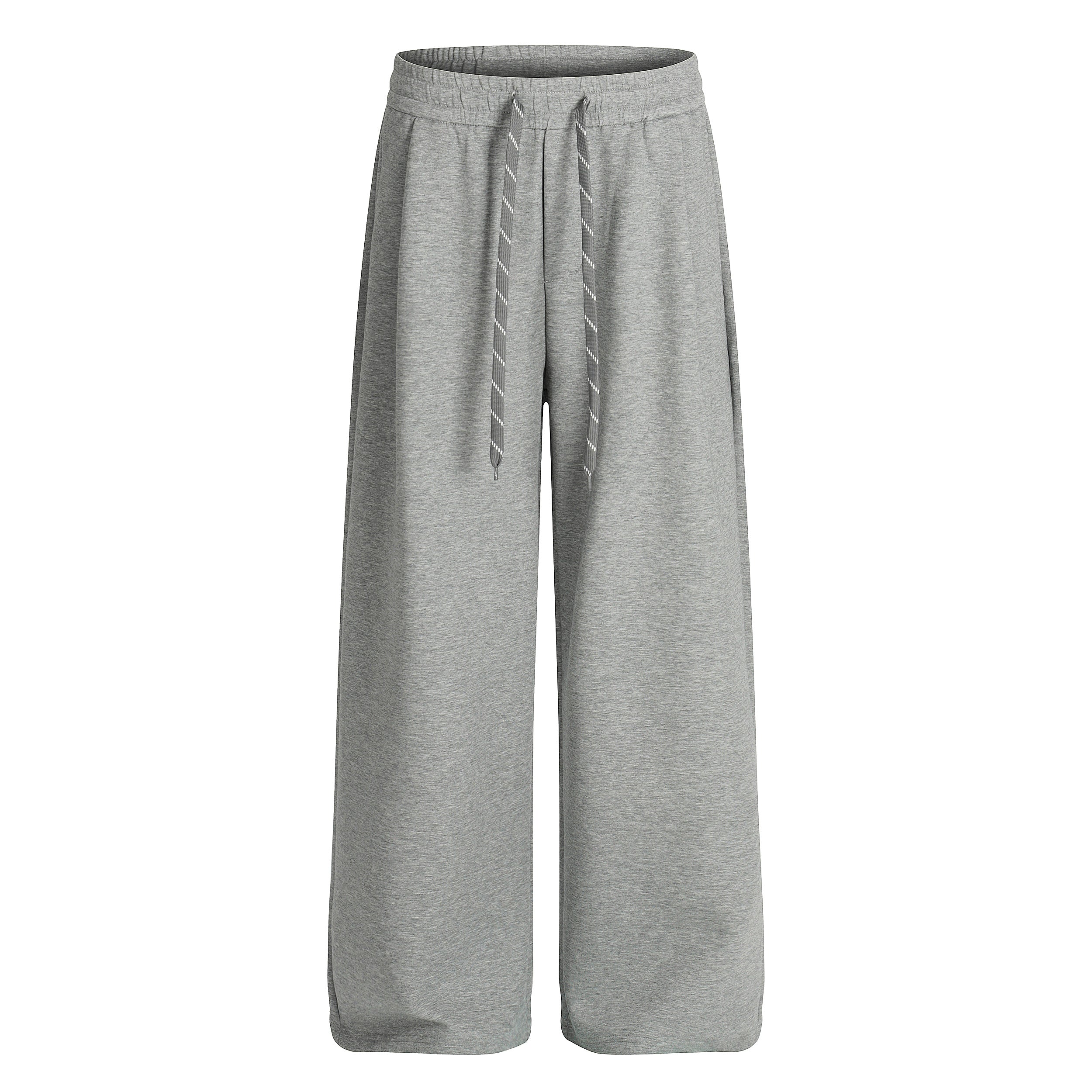 Drawstring Wide Leg Relaxed Sweatpants - Drenn