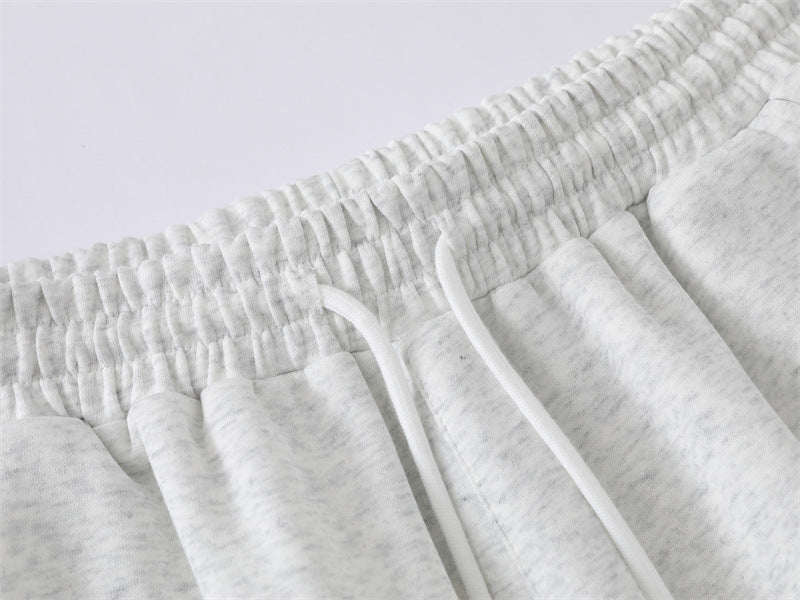 Spray Paint Star Print Distressed Sweatpants - Drenn