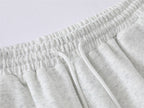 Spray Paint Star Print Distressed Sweatpants - Drenn