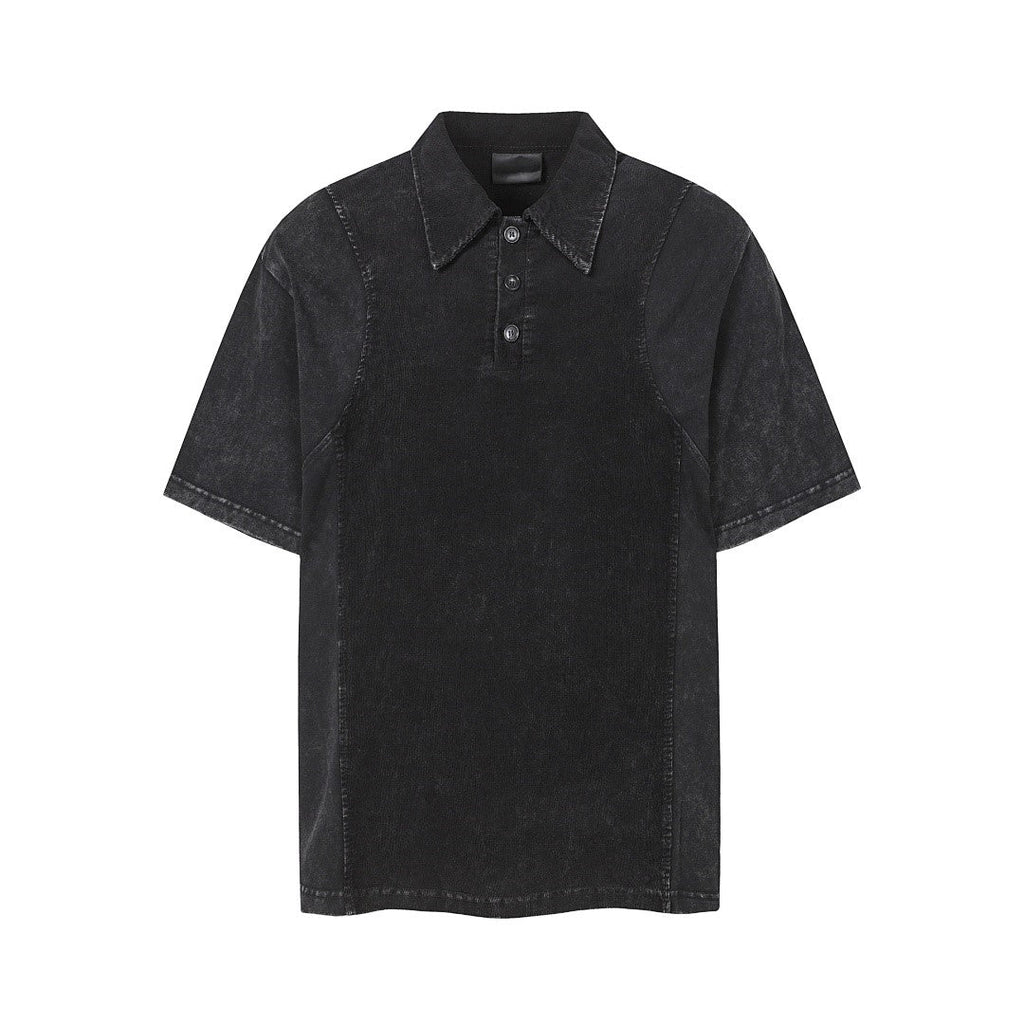 Panel Stitch Cotton T-Shirt - Drenn