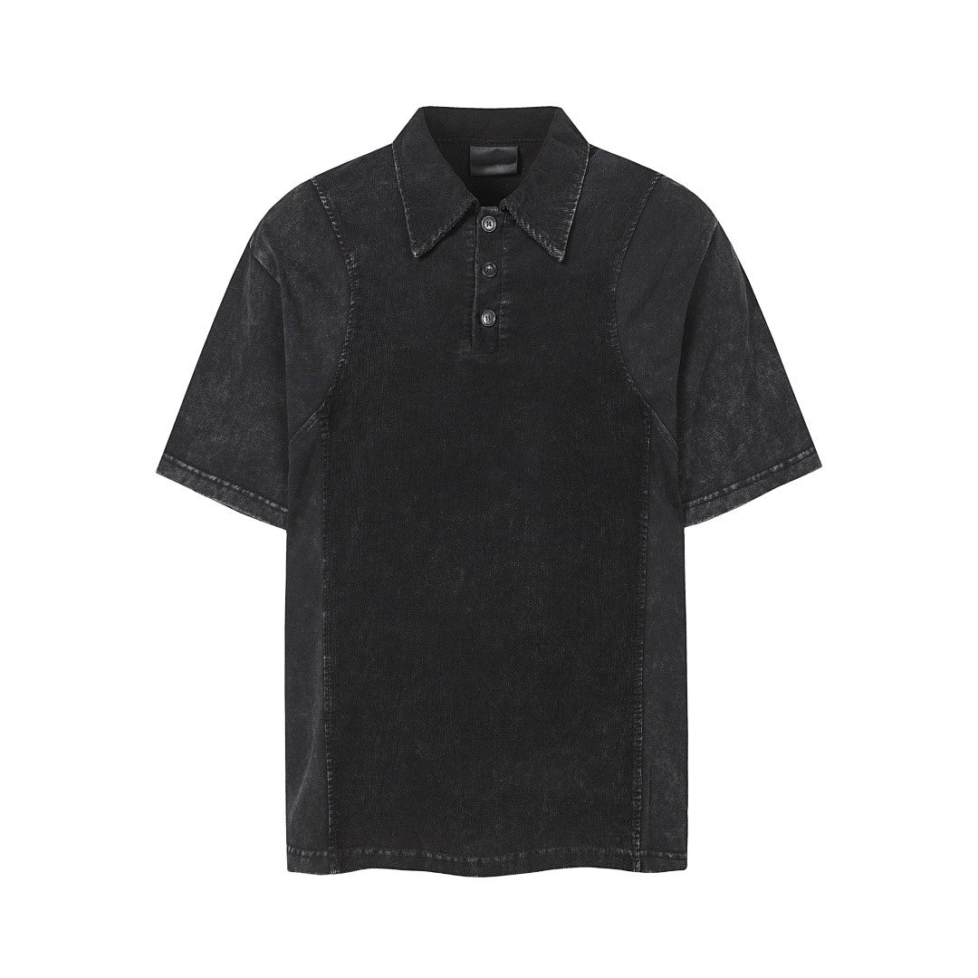 Panel Stitch Cotton T-Shirt - Drenn