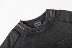 Exposed Seam Washed T Shirt - Drenn