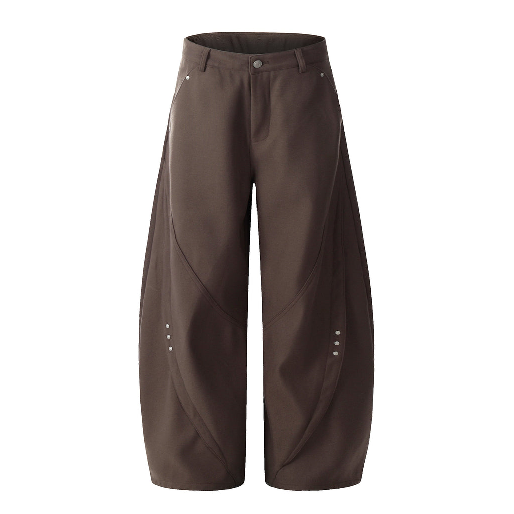 Retro Unisex Barrel Baggy Pants - Drenn