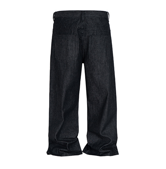Scimitar 3D Baggy Original Denim Straight Jeans - Drenn
