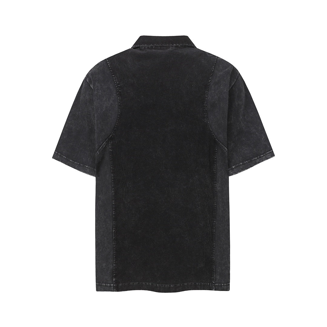 Panel Stitch Cotton T-Shirt - Drenn