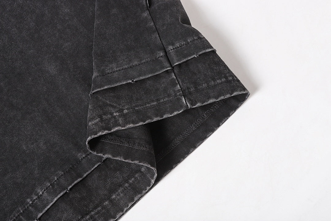 Exposed Seam Washed T Shirt - Drenn