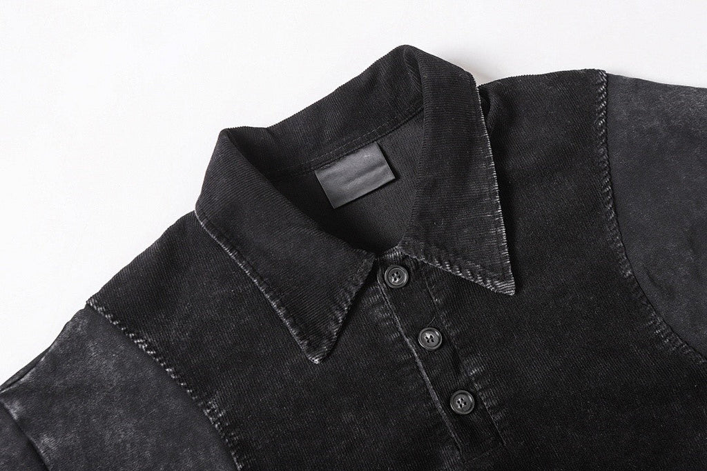 Panel Stitch Cotton T-Shirt - Drenn